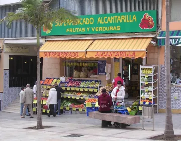 Classical corner store in latin america