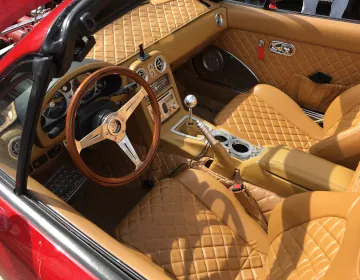 Car with interior customized