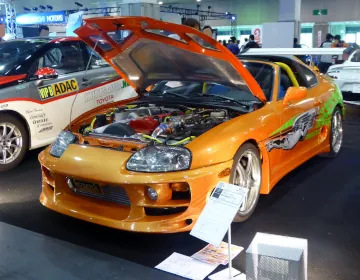 Car tuned as replica of Fast and Furious