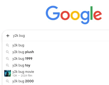 Google autocomplete feature