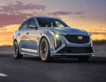 A expensive looking Cadillac